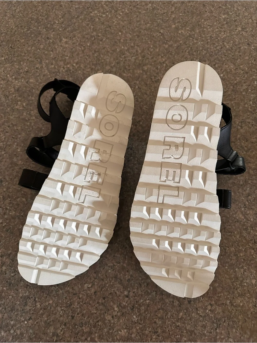 Sorel Black roaming studded Strappy Platform Sandals for Women